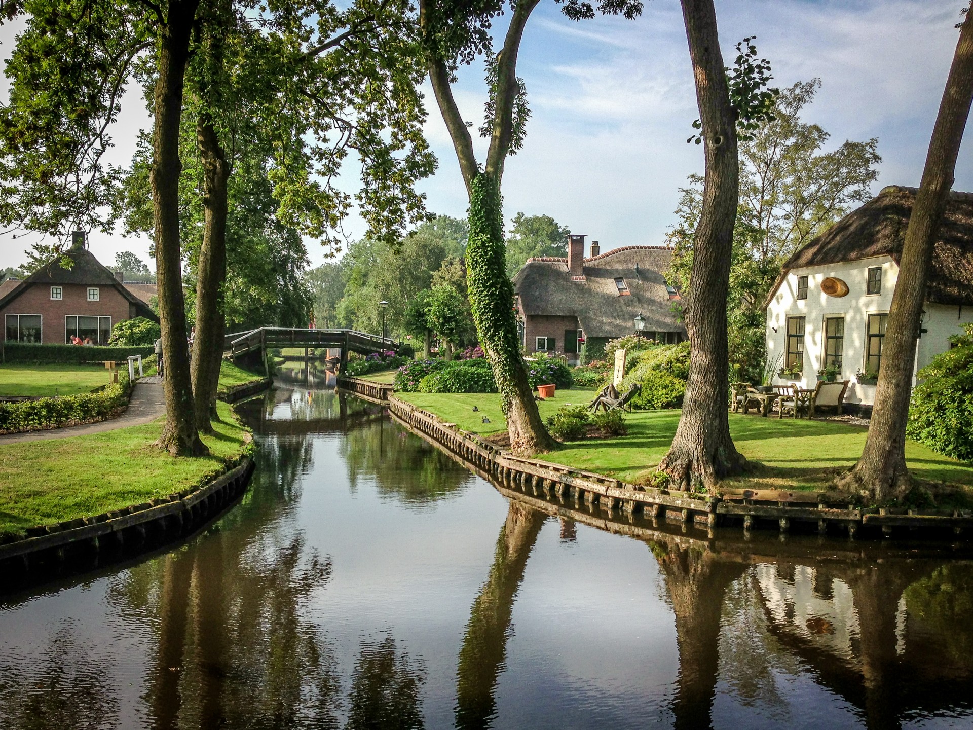 Giethoorn, Netherlands, the "Dutch Venice"